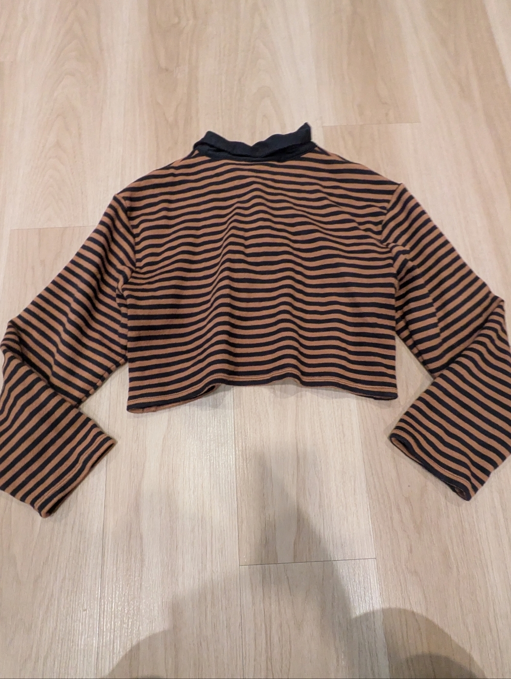 Reformation Striped Long Sleeve Rugby Short Set Size S - Picture 6 of 12
